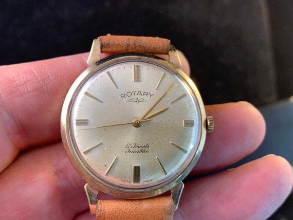 mens vintage rotary watches