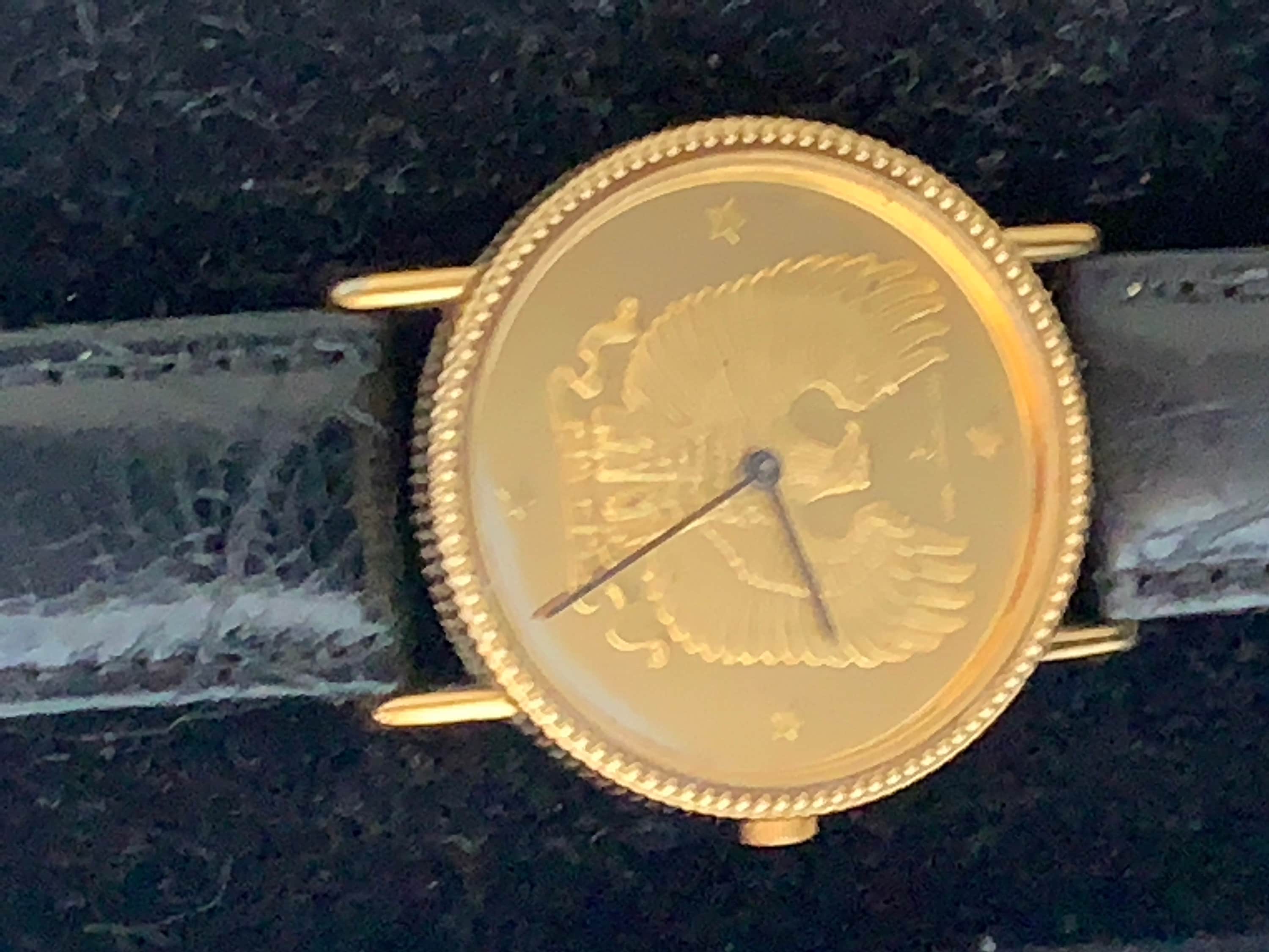 Franklin Mint Eagle Watch for sale Only 3 left at 75