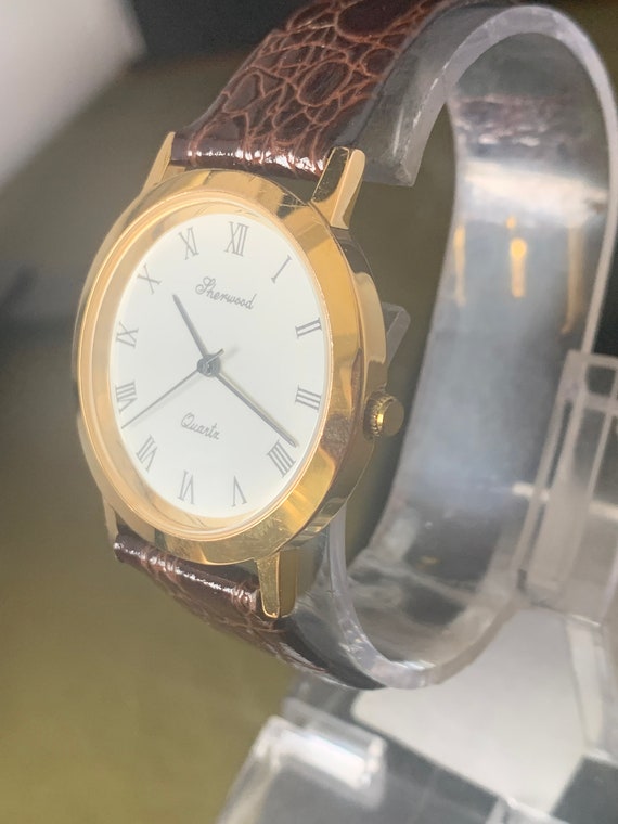 Beautiful Sherwood Quartz dress Watch Gem