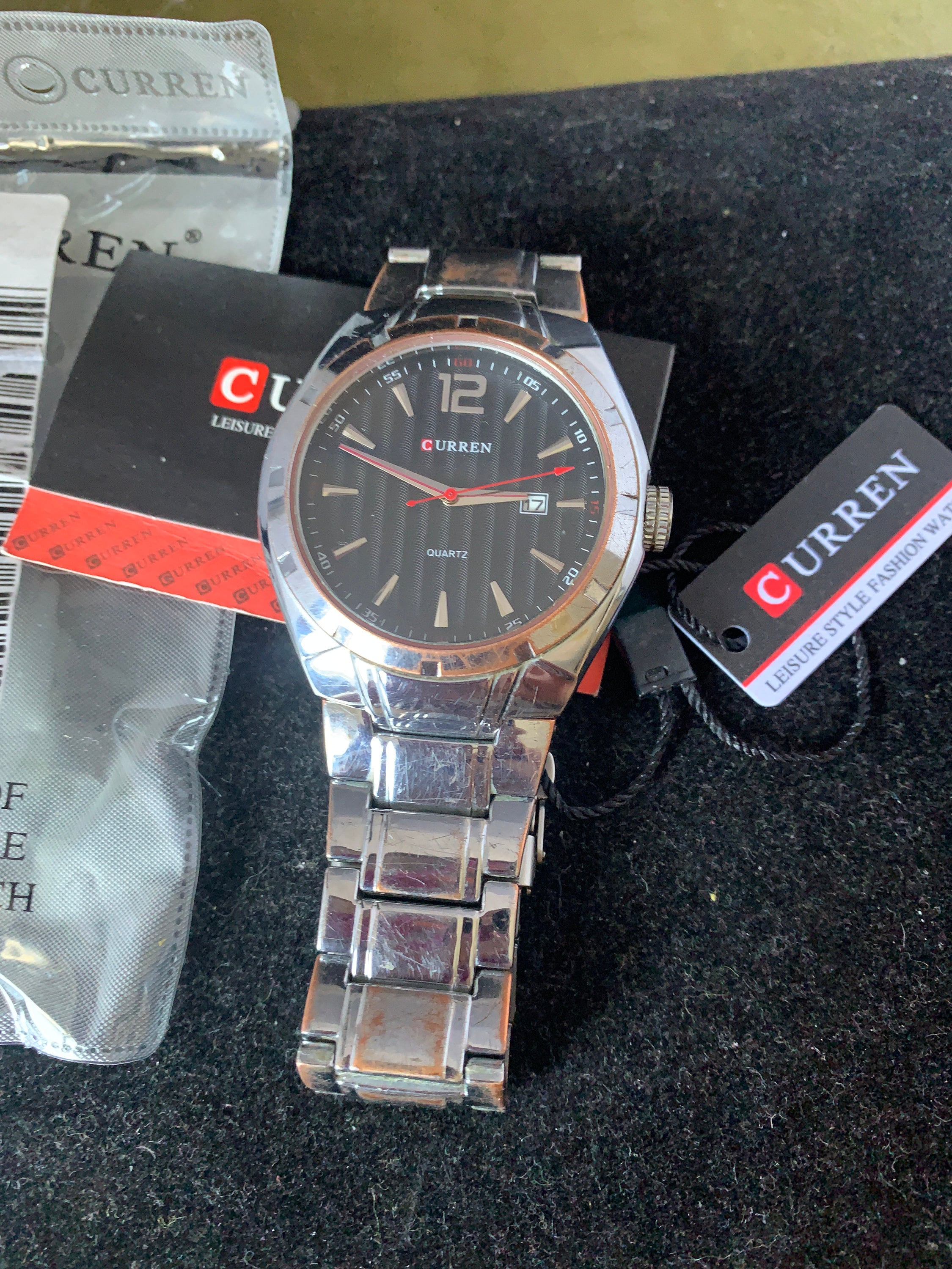 Buy CURREN 8103 Waterproof Calendar Men Wrist Watch Quartz