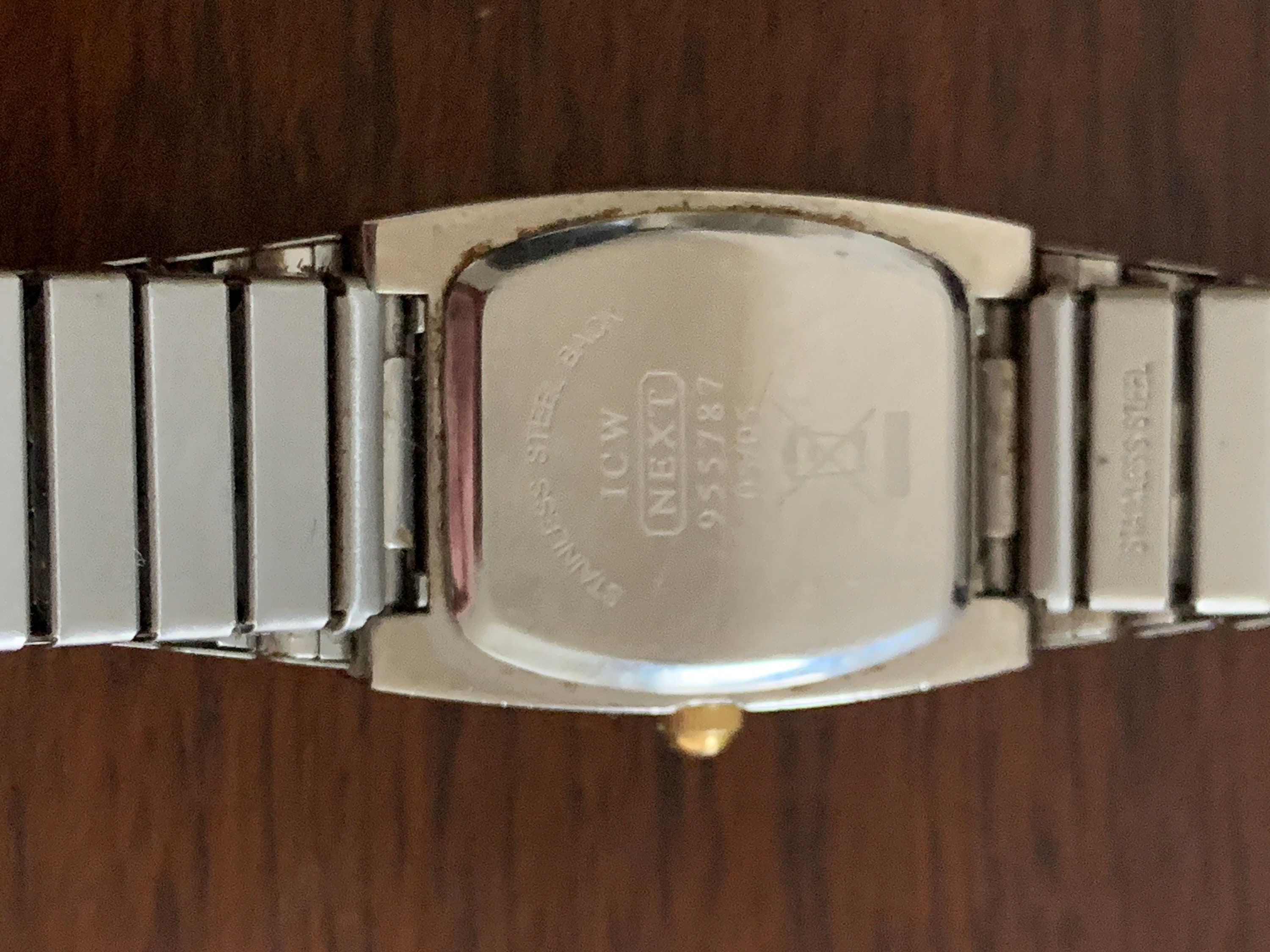 Ladies Next Two Tone Expandable Bracelet Watch Etsy