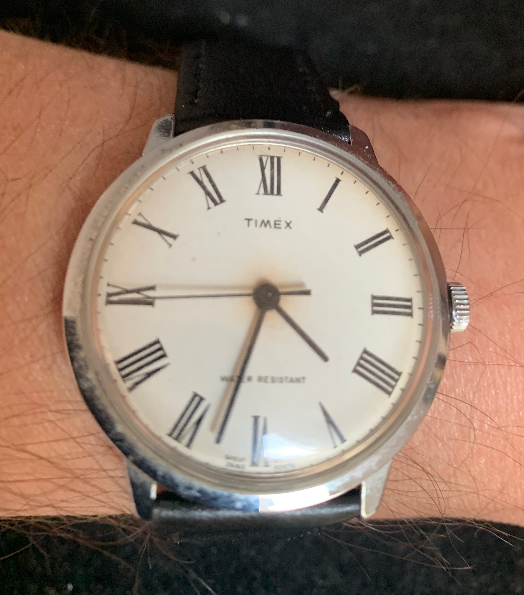 VINTAGE MENS TIMEX SELF WINDING WRIST WATCH 26160 02476