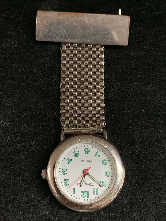 Constant Quartz nurse style fob Watch