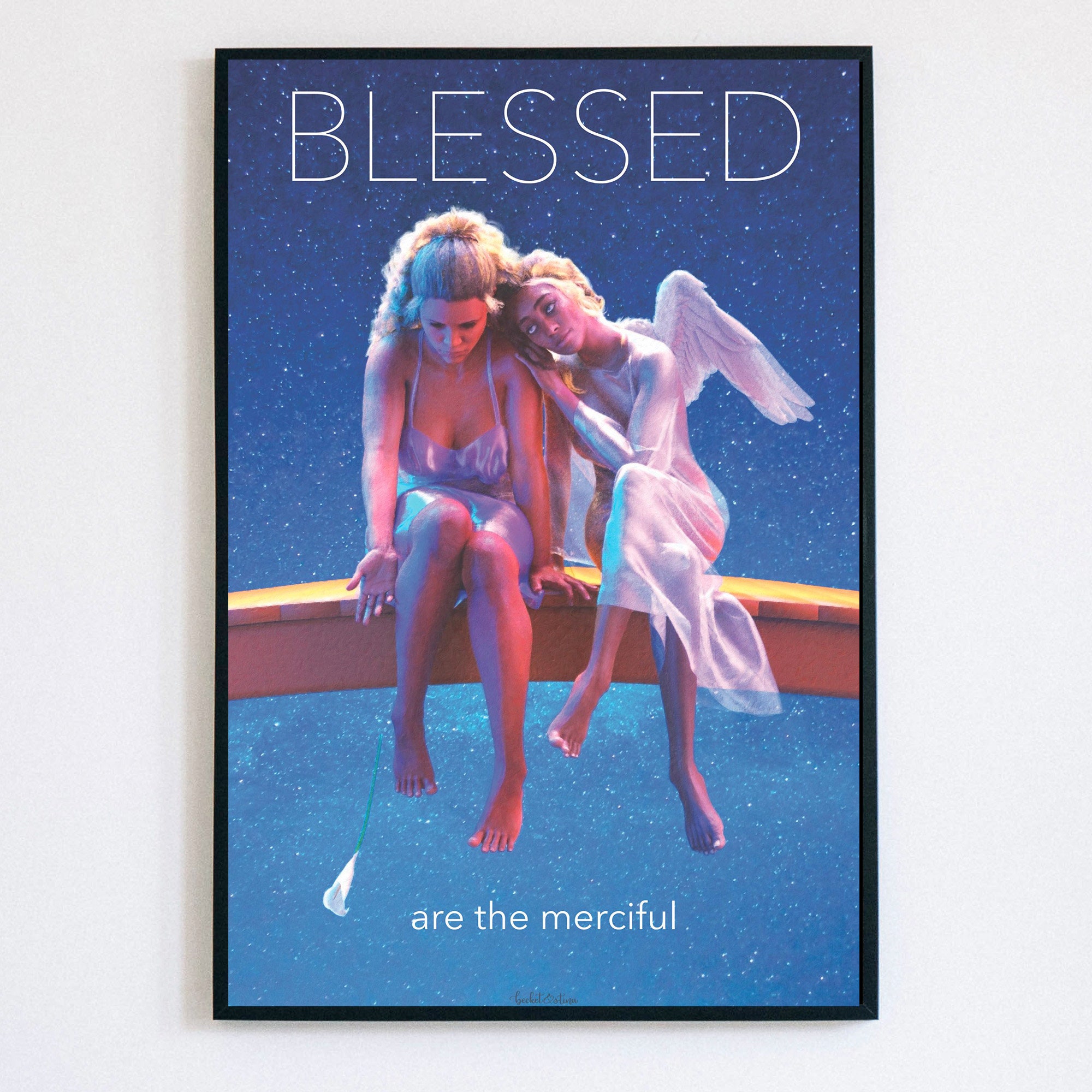 Blessed Are The Merciful Drawing