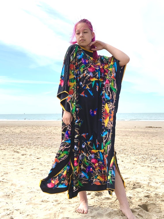 Full length beach kaftan cheap