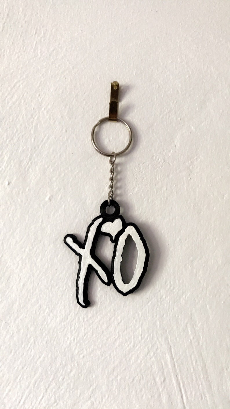 The Weeknd XO Keychain. customisable. Etsy