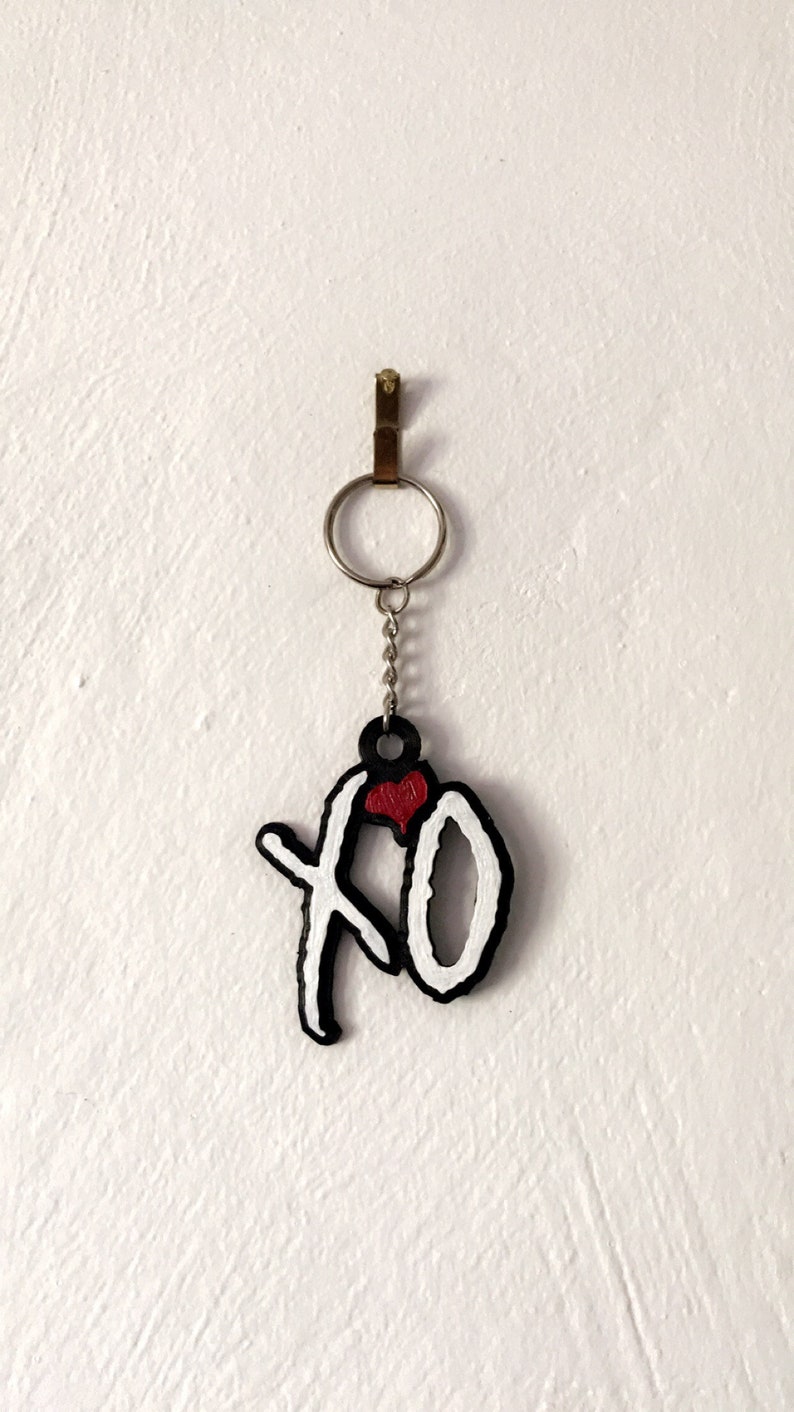 The Weeknd XO Keychain. customisable. Etsy