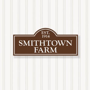 Barn Quilt Coordinating Sign Topper - Premium Quality (No Wood) - 5 Sizes - Personalized & Maintenance-Free BQ999