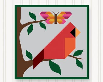 Barn Quilt Wall Art, 8 Sizes, Outdoor & Indoor Square Block, Home Decor Accent, BQ080