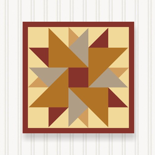 BQ051 BARN QUILT Block Outdoor Square 6 SIZES Outside - Etsy