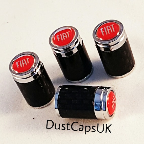 4x Red Valve Cap Covers for Jaguar BBS and RS2 Wheels - Addiction