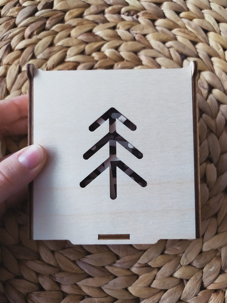 Wooden toys/ornaments with Baltic symbols image 6