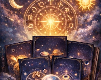 Paquete de Astrología Definitiva - PDF digitales (más de 5 libros)