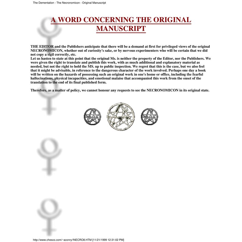 The Necronomicon Testimony of the Mad Arab - Occult PDF Book Digital Download Lovecraftian Magic image 5
