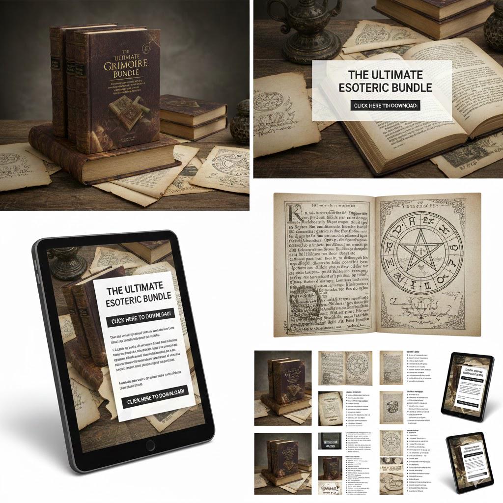 Ultimate Occult & Esoteric Library - 20+ Digital PDF Bundle Collection ...