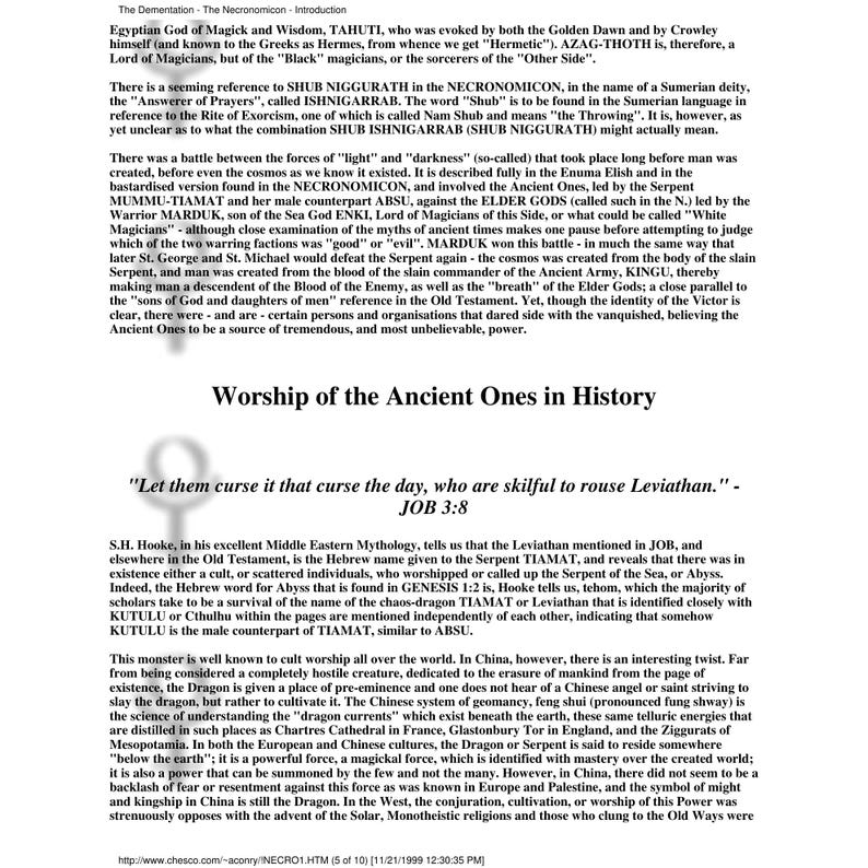 The Necronomicon Testimony of the Mad Arab - Occult PDF Book Digital Download Lovecraftian Magic image 3