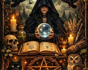 Libro de Wicca, guía digital de brujería de más de 250 páginas
