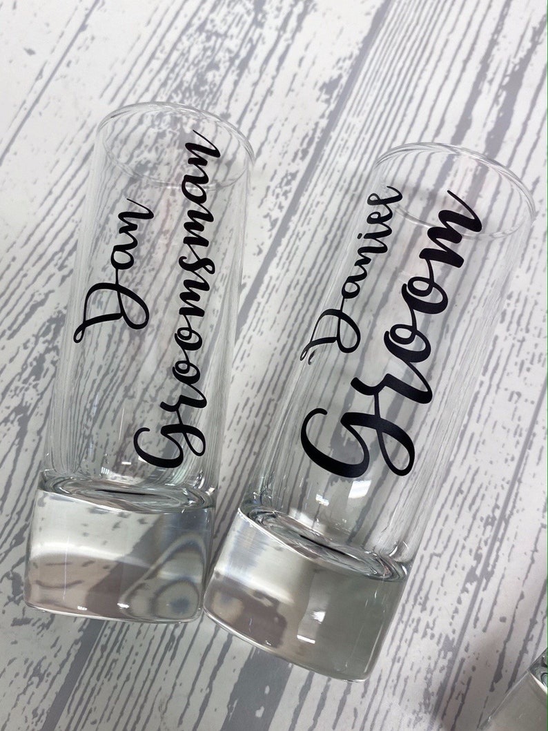 Personalised Shot Glasses Wedding Shot Glasses Etsy UK