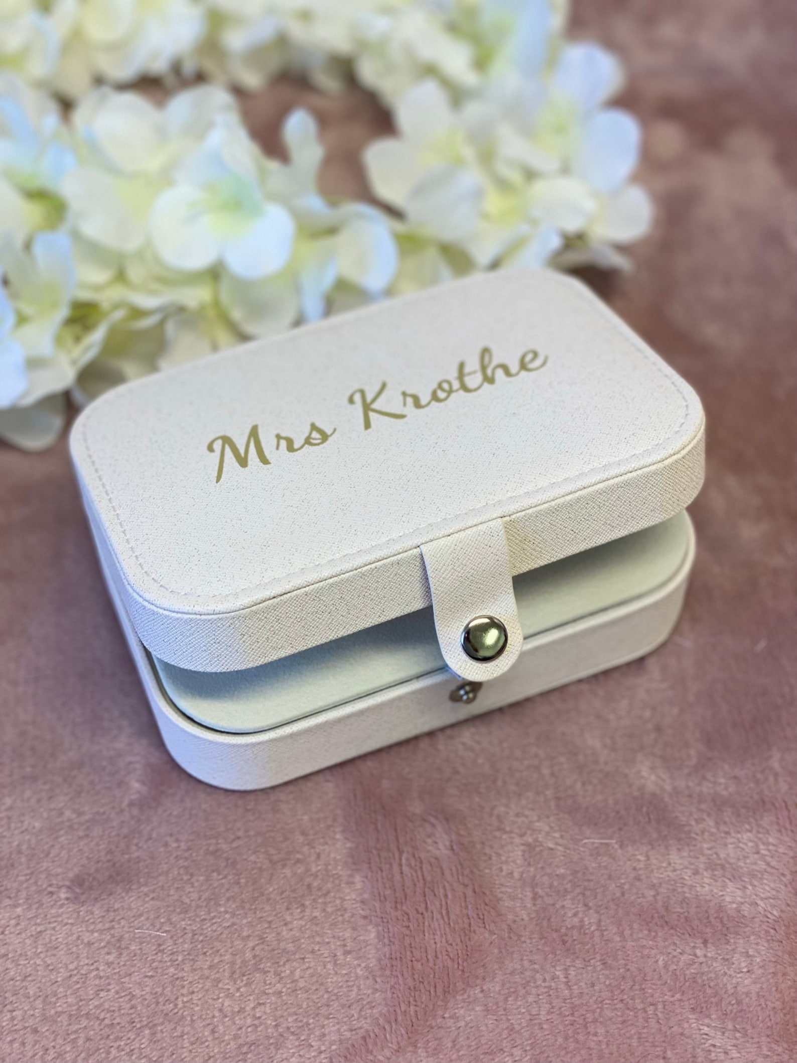 Personalised Travel Jewellery Box Etsy UK