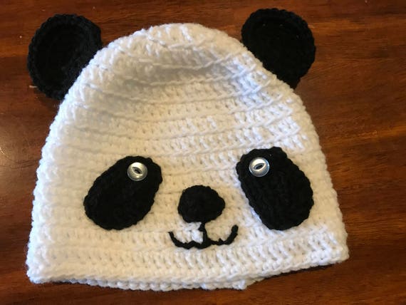 panda bear beanie