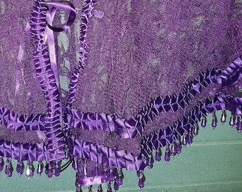 Beaded Lace Capelet