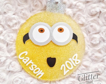 christmas gift minion ornamentpersonalized ornamentchristmas ornamentcustom ornamentfunny ornamentminion gift - Minion Christmas Ornament christmas gift minion ornamentpersonalized ornamentchristmas ornamentcustom ornamentfunny ornamentminion gift - Minion Christmas Ornament