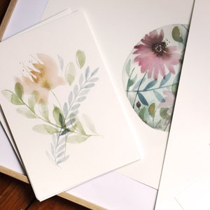 Aquarelle Flower & Eucalyptus A5