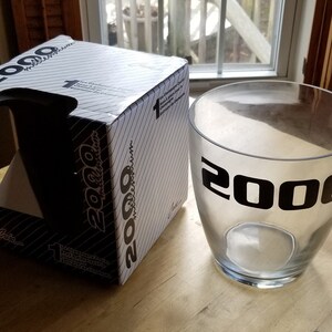Millennium 2000 Champagne Ice Bucket - The Year 2000 Collectible - Millennium Memorabilia - New Year Party Champagne Cooler Ice Bucket