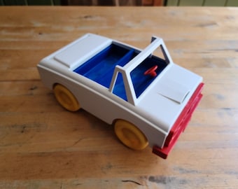 Vintage Hasbro Weeble Wobble Car 1972