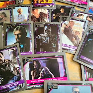 Vintage Terminator 2 Trading Cards 1991 Impel - Over 60 Cards - T2 Cards - Not full set
