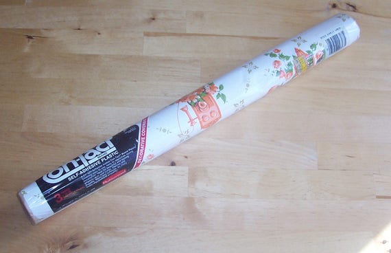 Vintage Rubbermaid Contact Paper 1970s Early Americana Shelf Etsy