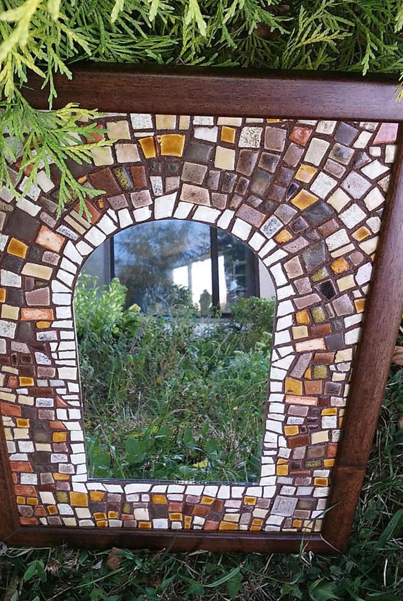 Wall Mirror Ceramic Mosaic image 3