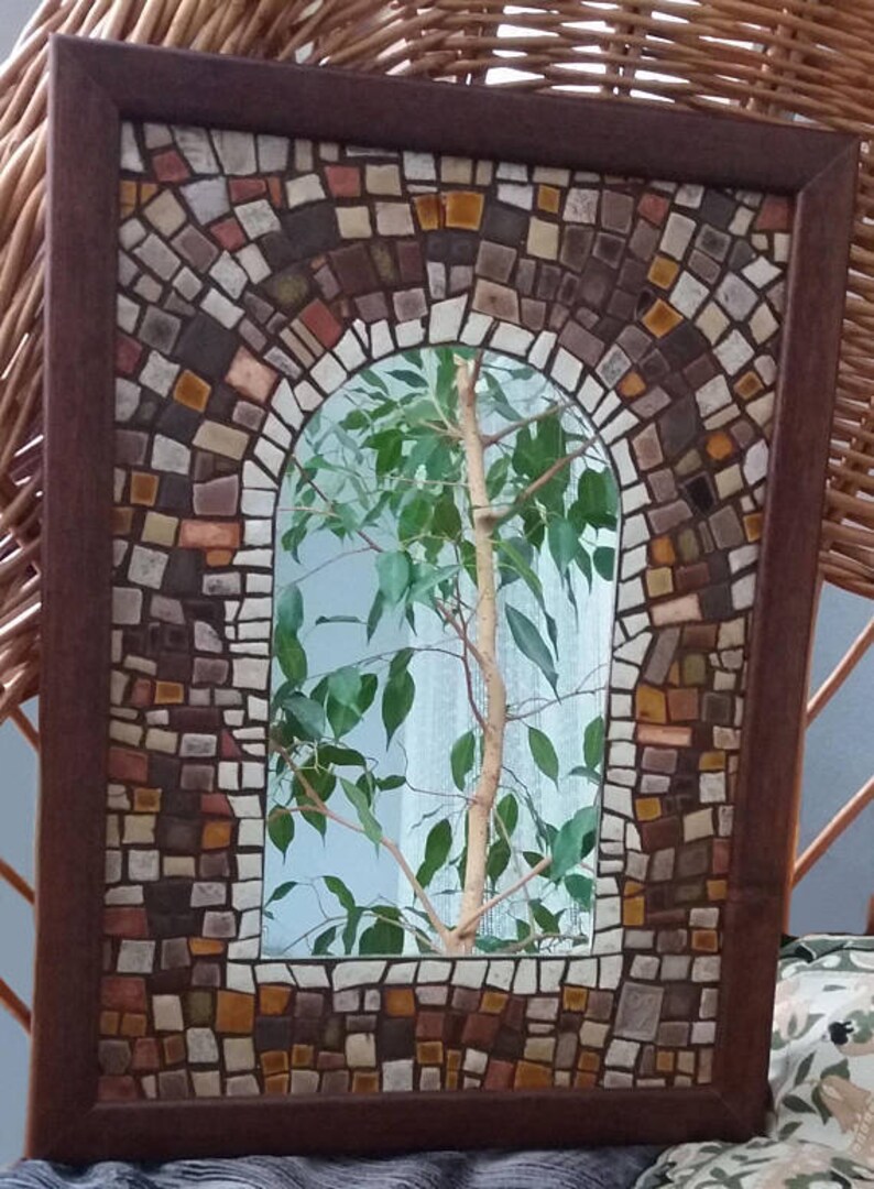 Wall Mirror Ceramic Mosaic image 4