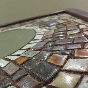 Wall Mirror Ceramic Mosaic image 1