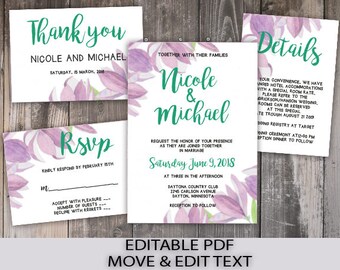 ultra violet wedding table number template purple table number etsy