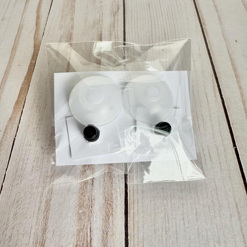 Glitter Safety Eyes for Crochet Amigurumi Plushies, Stuffed Animals, 12mm, 14mm, 16mm, 18mm, 20mm, 25mm, 30mm, 35mm, 40mm image 9