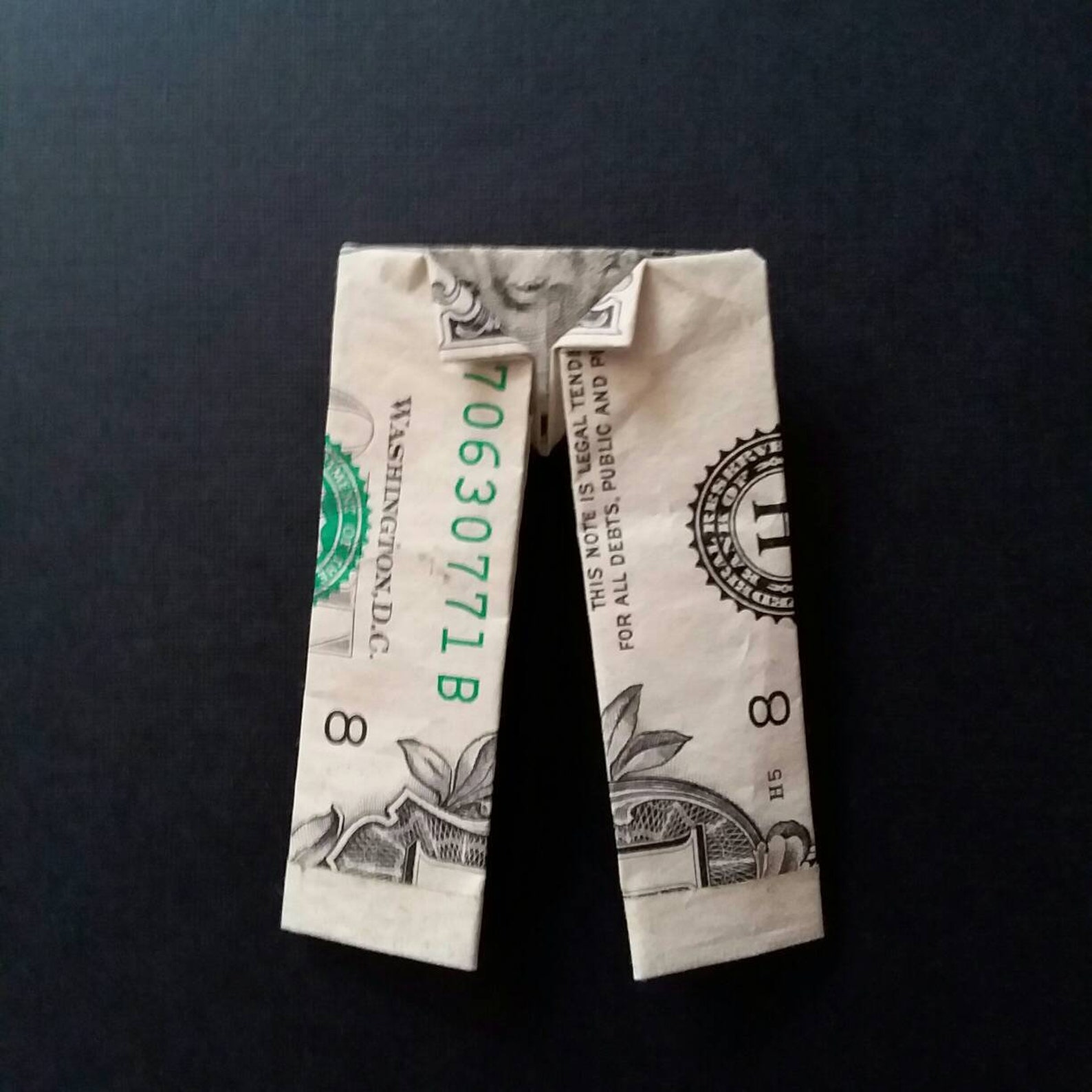 Dollar Bill Origami Clothing Money Pants. Completes Suit and Etsy