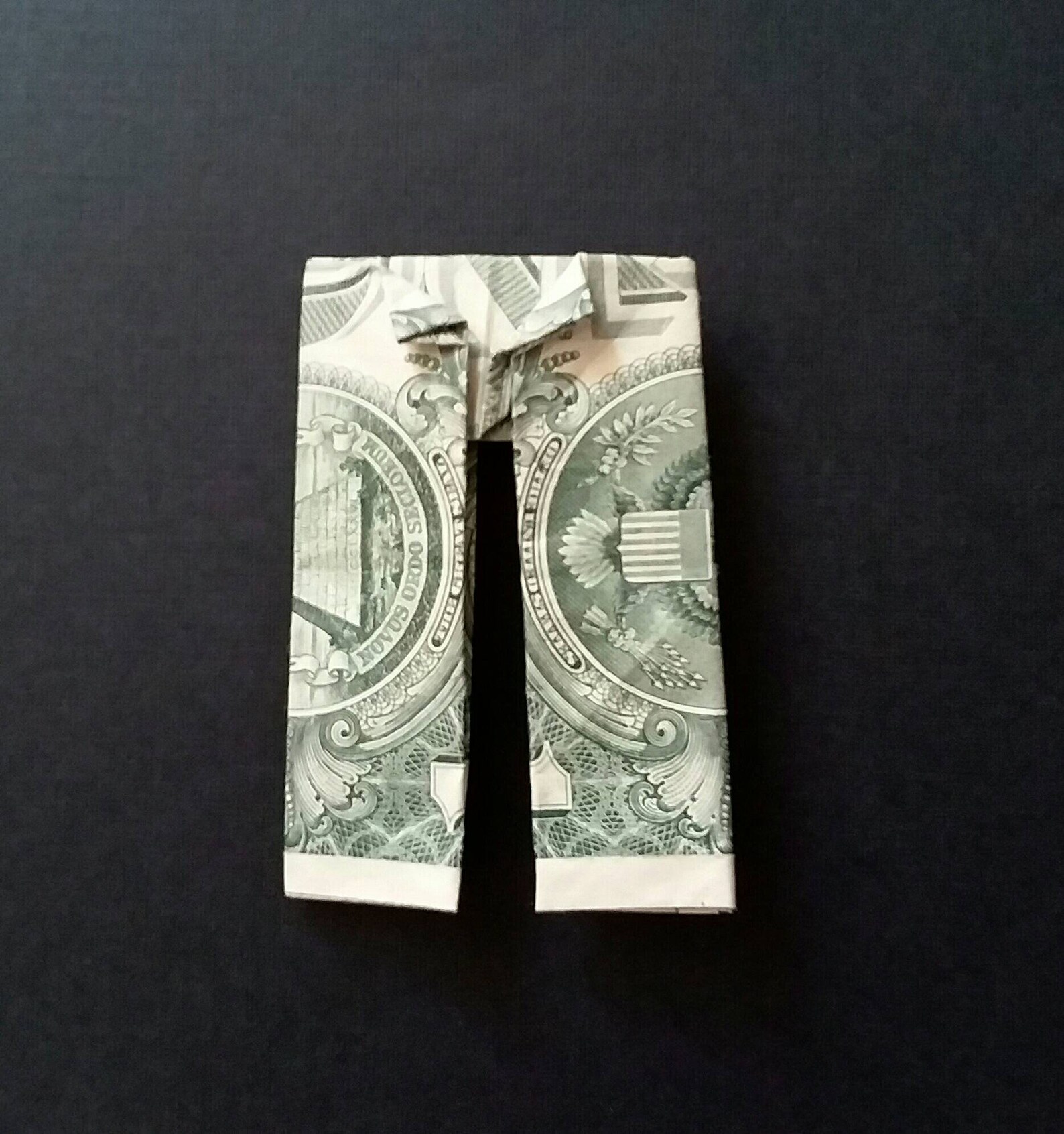 Dollar Bill Origami Clothing Money Pants. Completes Suit and Etsy