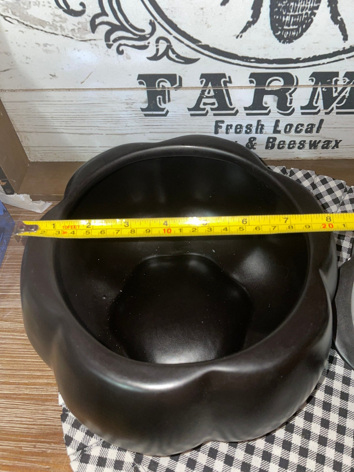 Rae Dunn Authentic Halloween Candy Canister Bowl Pumpkin Etsy