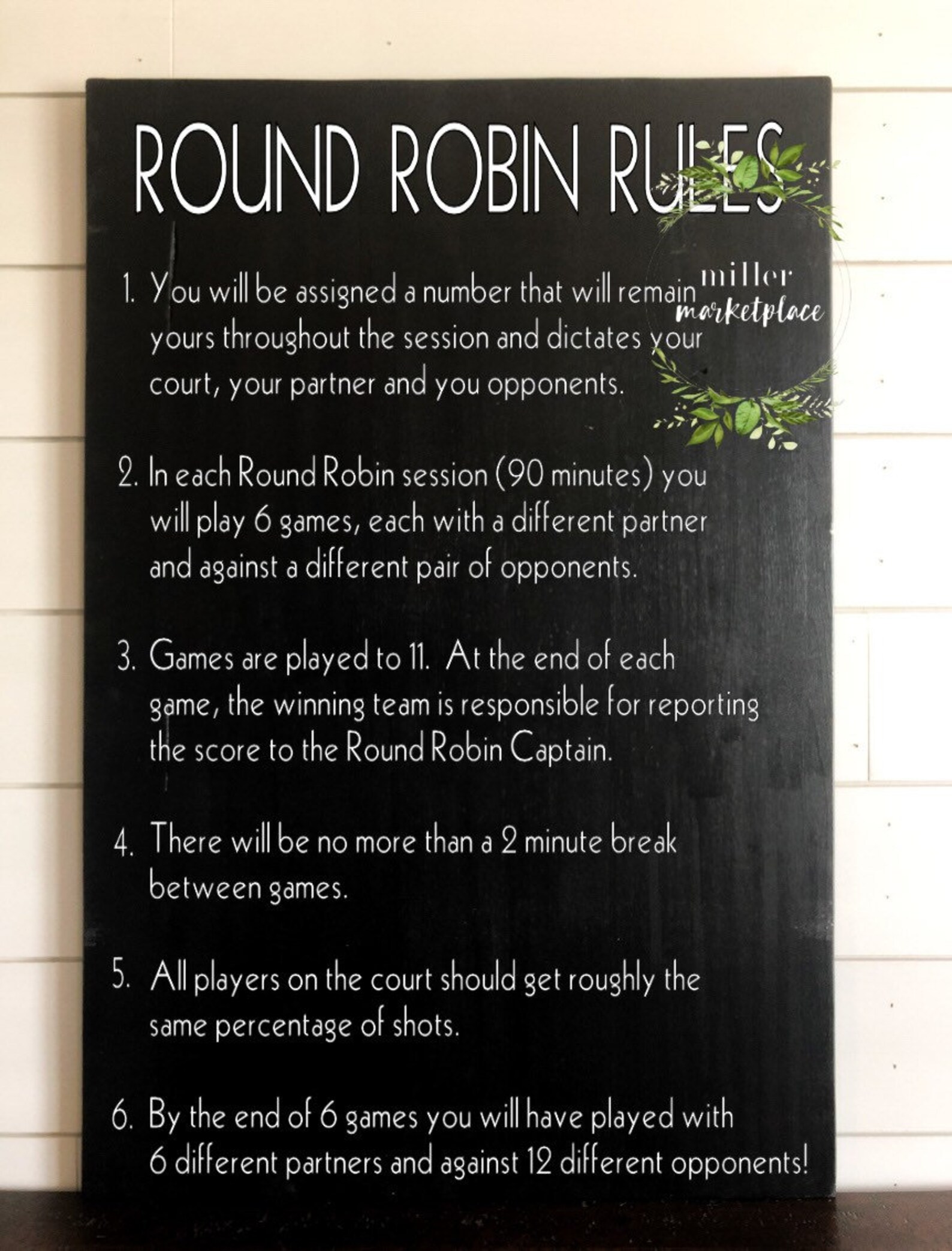 round-robin-rules-sign-outdoor-games-outdoor-gift-round-etsy