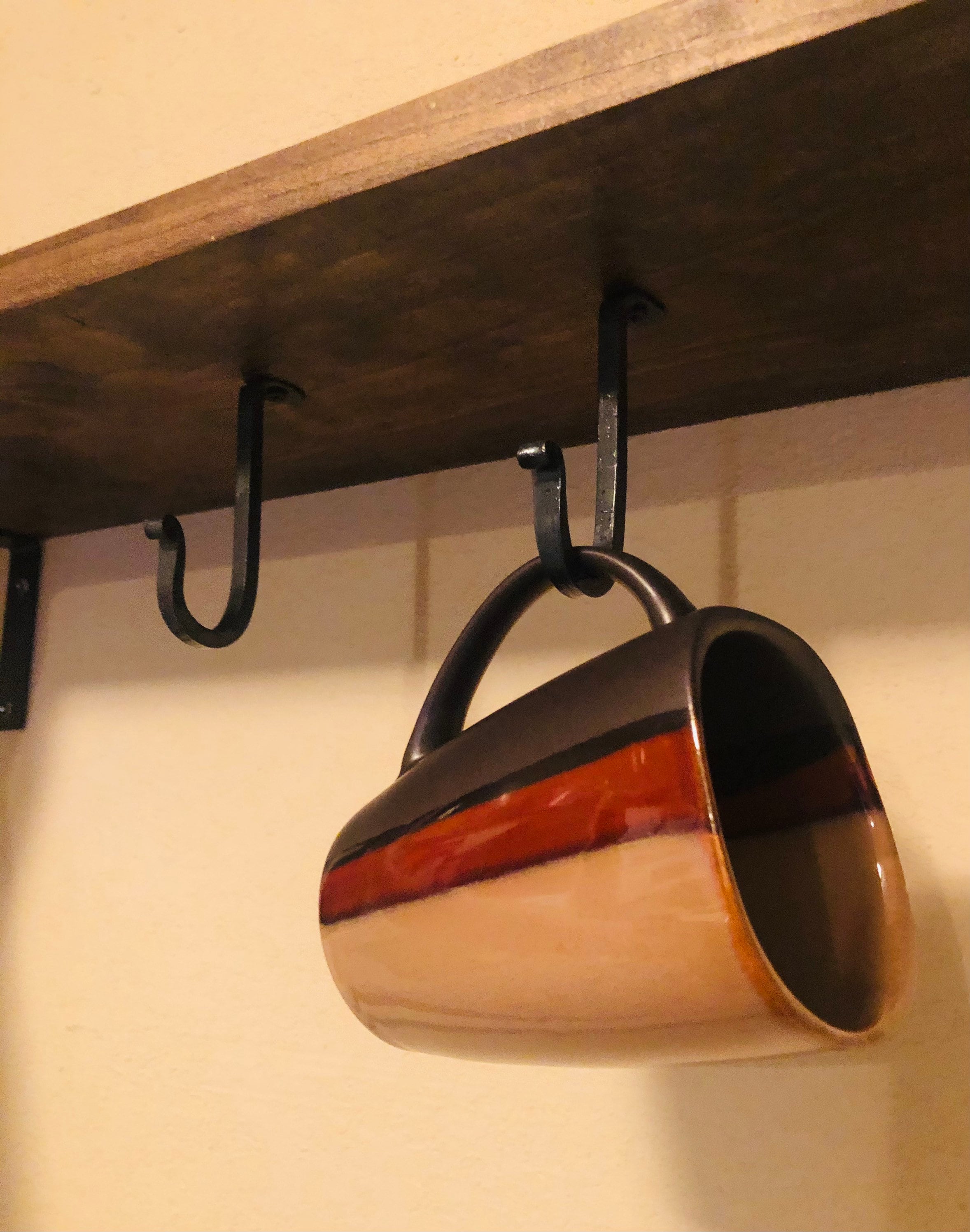 under cabinet hooks for coffee mugs
