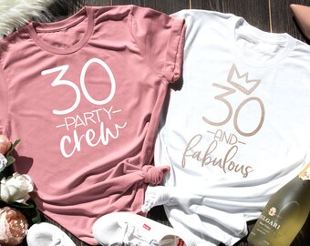 30 and fabulous shirt