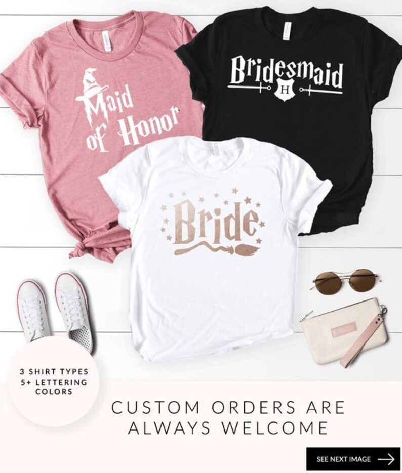 custom bridal party shirts