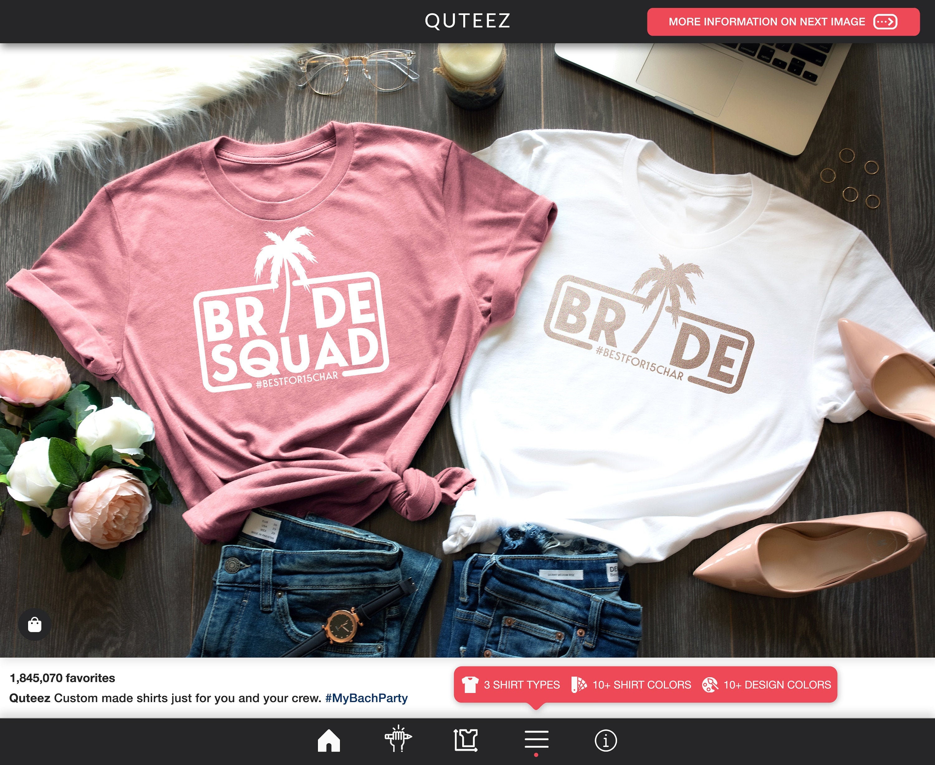 Beach Bachelorette Party Shirts 
