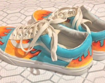 flame vans etsy