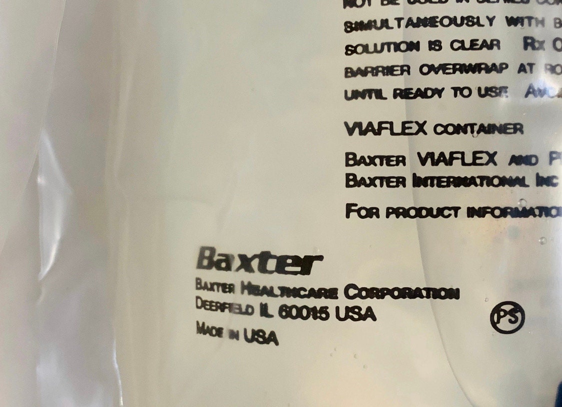 3 X Lactated Ringers 1L BAXTER for Pets 2025/02 Etsy