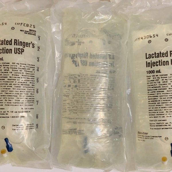 3 X Lactated Ringer’s 1L BAXTER for Pets 2025/02