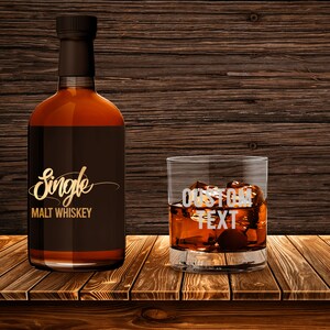 Personalised Whiskey Glasses, Custom Whiskey Glasses, Rocks Glass, Etched Whiskey Glass, Scotch Glasses, Whiskey Gift, Bourbon Glasses