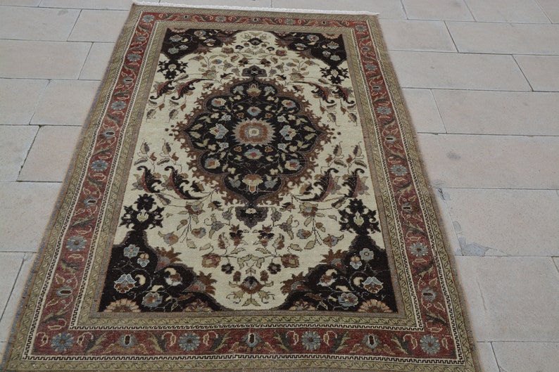 Braunt U00fcrkischer Teppich 4 4 X 6 3 Feet Ag1095 Discount