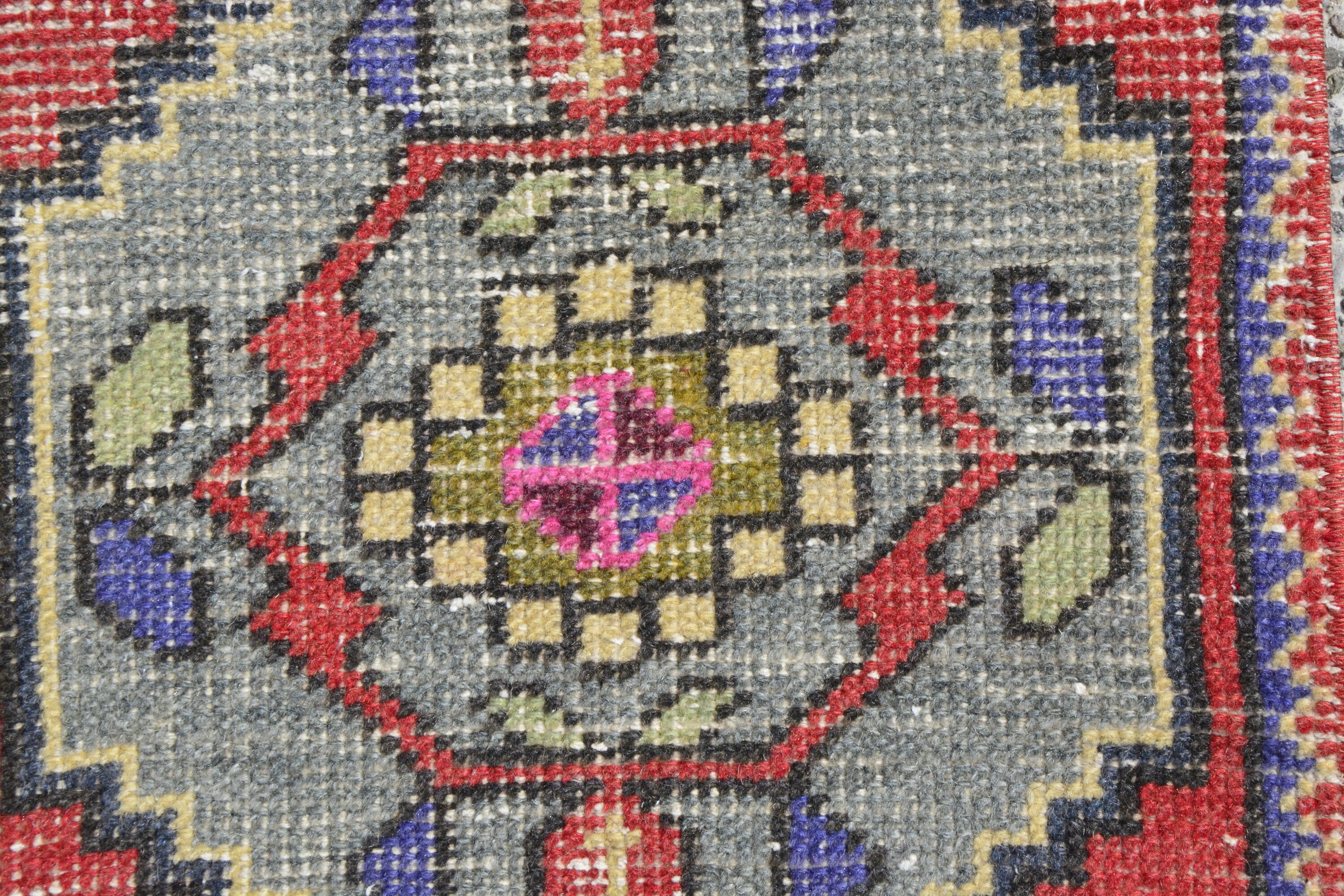 Rot blau türkischer Kleiner Badezimmer Teppich Vintage | Etsy